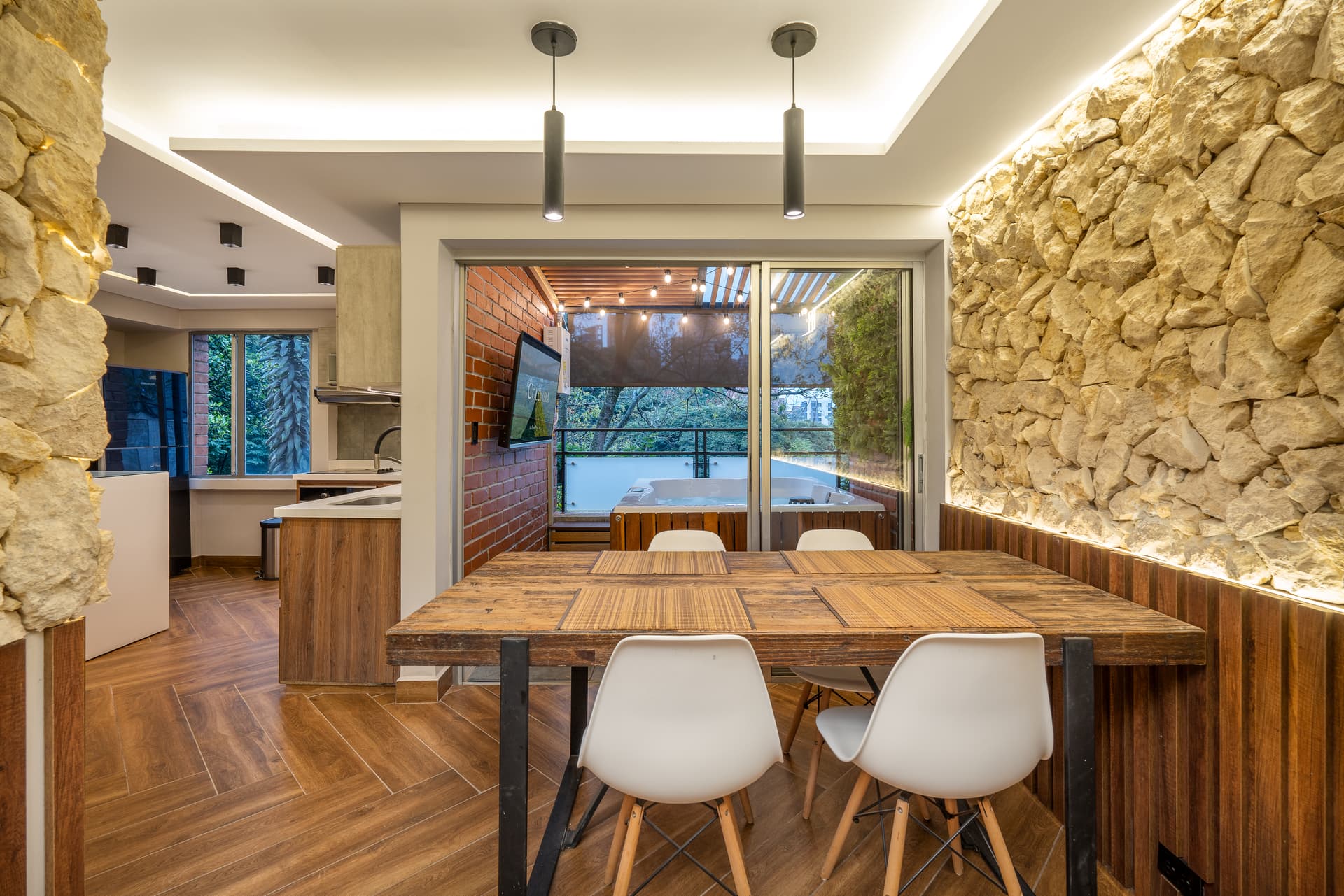 Dining area